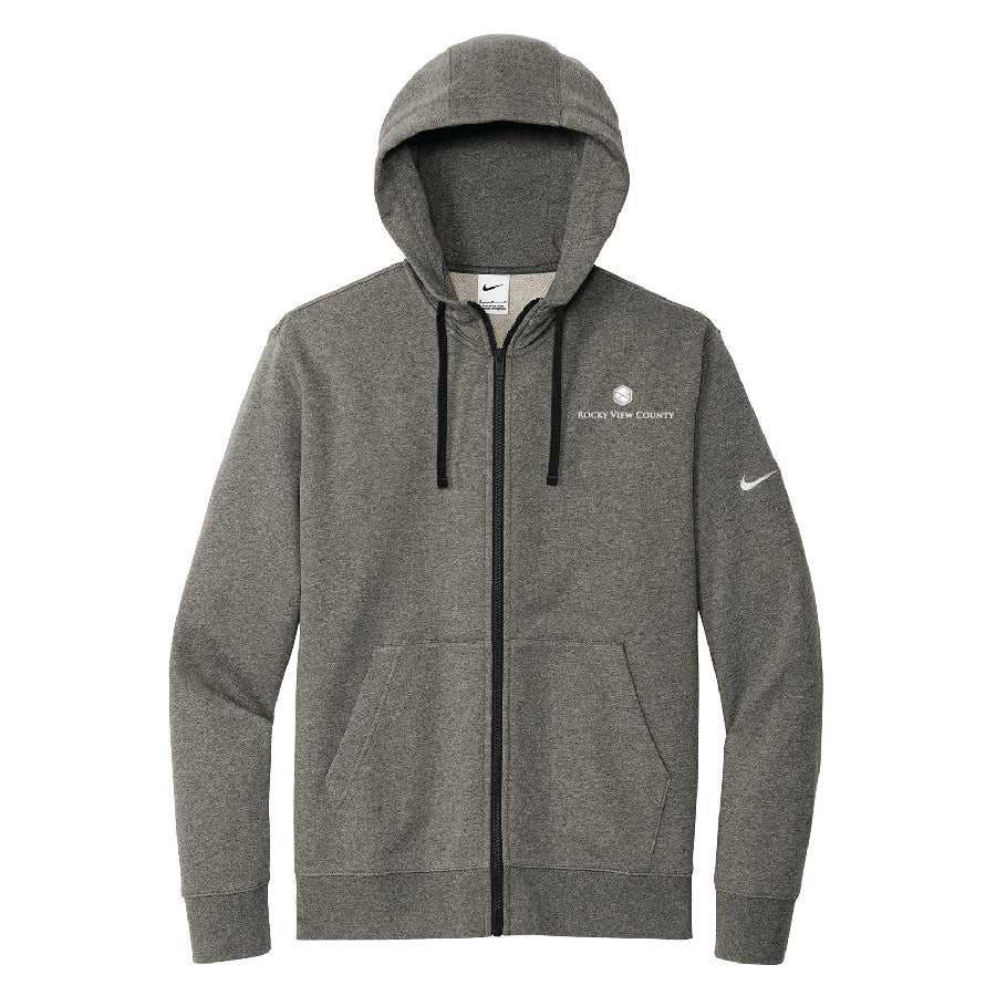 NIKE - Unisex Club Fleeve Sleeve Swoosh Full Zip