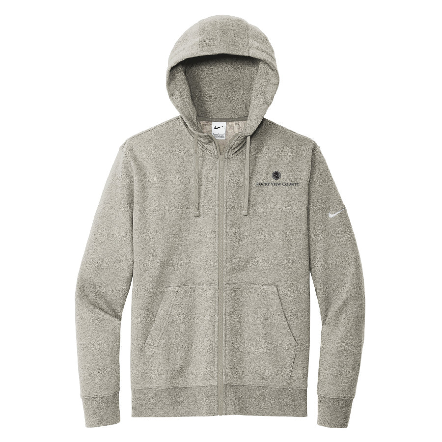 NIKE - Unisex Club Fleeve Sleeve Swoosh Full Zip