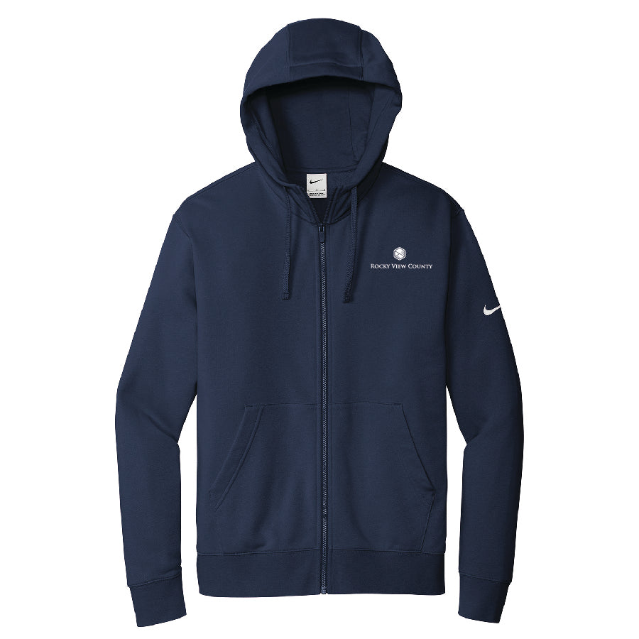 NIKE - Unisex Club Fleeve Sleeve Swoosh Full Zip