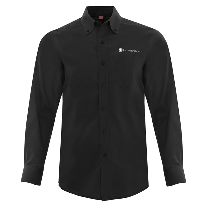 COAL HARBOUR® - Mens Everyday Long Sleeve Woven Shirt