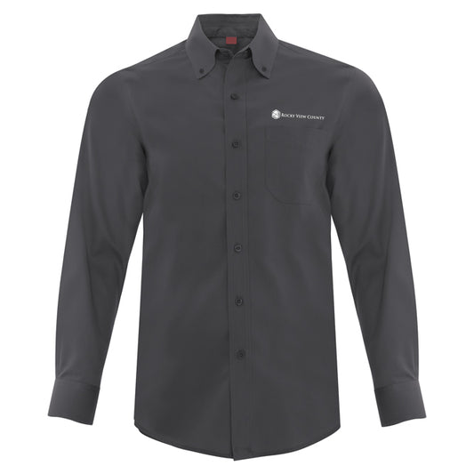 COAL HARBOUR® - Mens Everyday Long Sleeve Woven Shirt