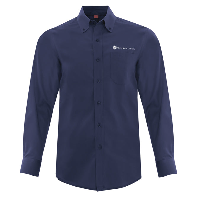 COAL HARBOUR® - Mens Everyday Long Sleeve Woven Shirt
