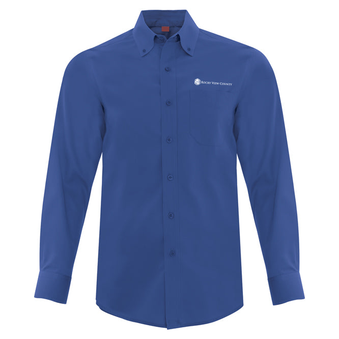 COAL HARBOUR® - Mens Everyday Long Sleeve Woven Shirt