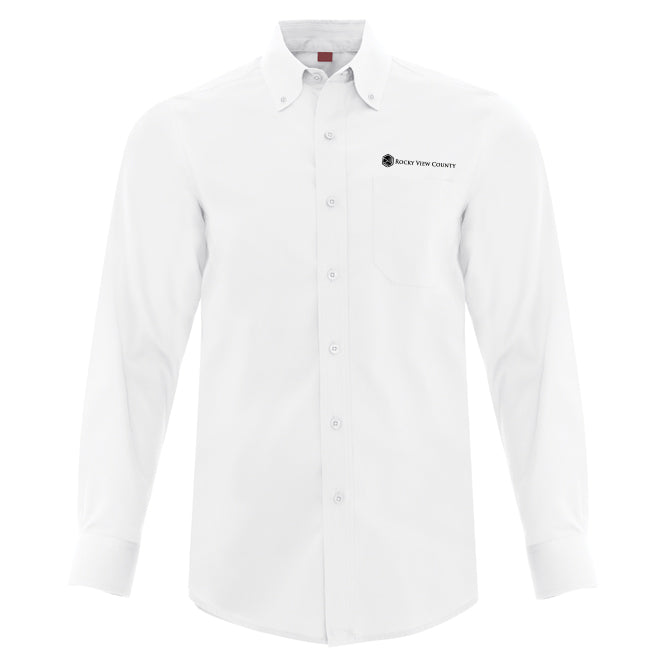 COAL HARBOUR® - Mens Everyday Long Sleeve Woven Shirt